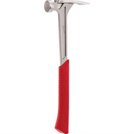 Milwaukee Tool 17 oz Milled Face Framing Hammer 48-22-9016